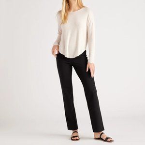 Ultra-Stretch Ponte Straight Leg Pant